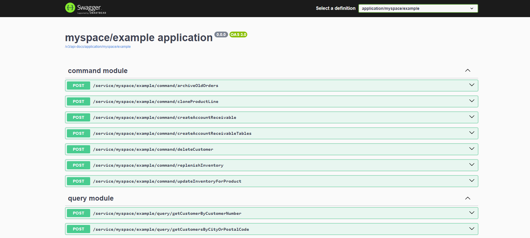 Data Access Service APIs